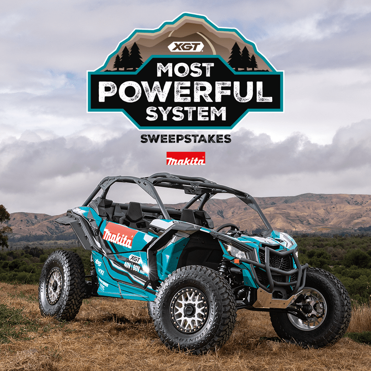 Makita Most Powerful System Sweepstakes — warnert racing